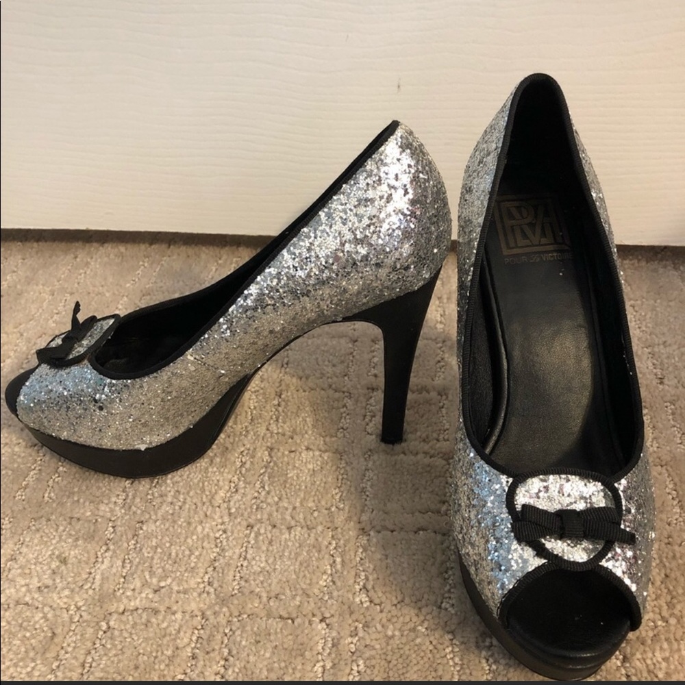 Sparkly designer heels | Pour la Victoire